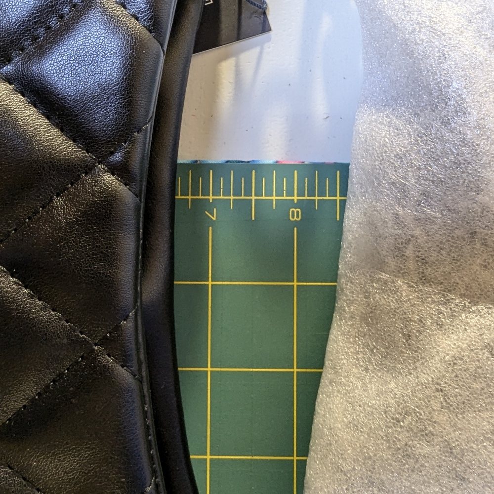 French Connection Black Quilted Shoulder Bag - Picture 8 of 9